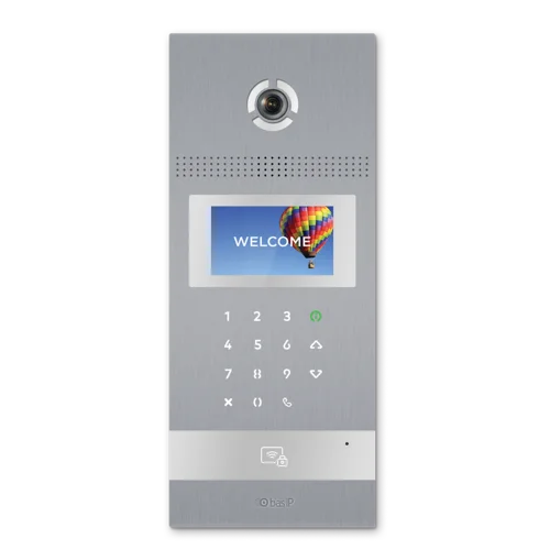 Вызывная панель IP-домофона BAS-IP AA-12FB SILVER Вызывная панель IP-домофона BAS-IP AA-12FB SILVER